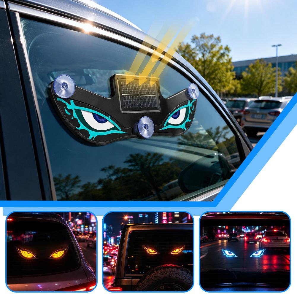 Lighting Decor Inc - Demon Eye Car Neon Lights Solar