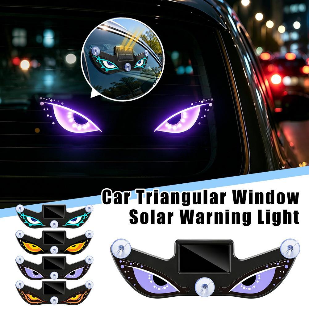 Lighting Decor Inc - Solar Powered Demon Eye Car Window