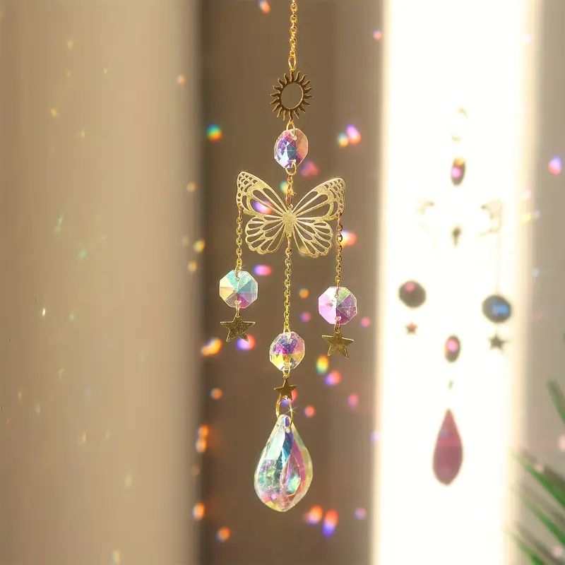 Lighting Jockey - 1 PC Butterfly Crystal Sun Catcher
