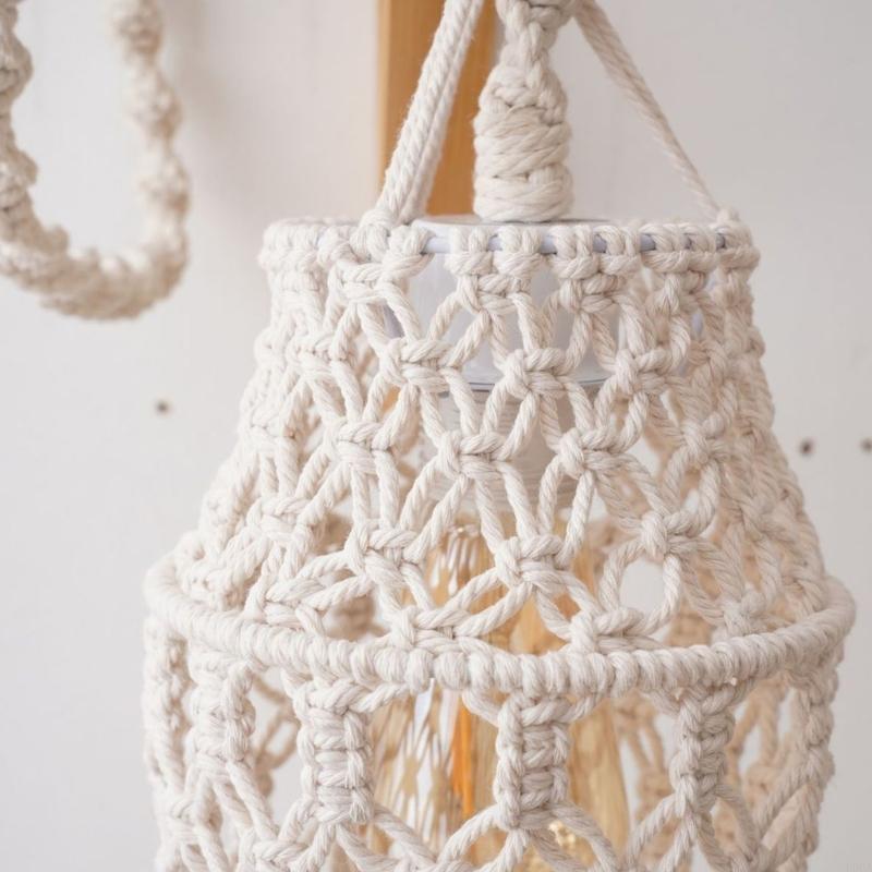 Lighting Jockey - Artisanal Knitted Light Shade Cotton Rope