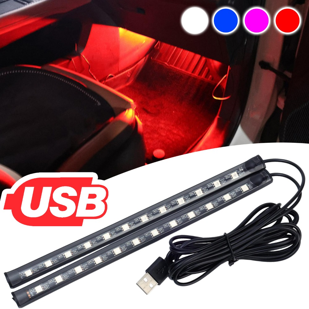 Lighting Bolt Decor - USB Car LED Strip Light Interior