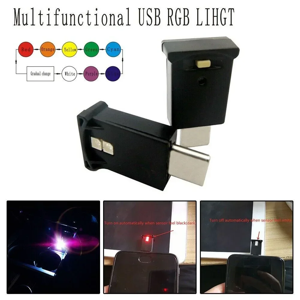 Lighting Decor Inc - Mini USB-C Type-C LED Night Lights
