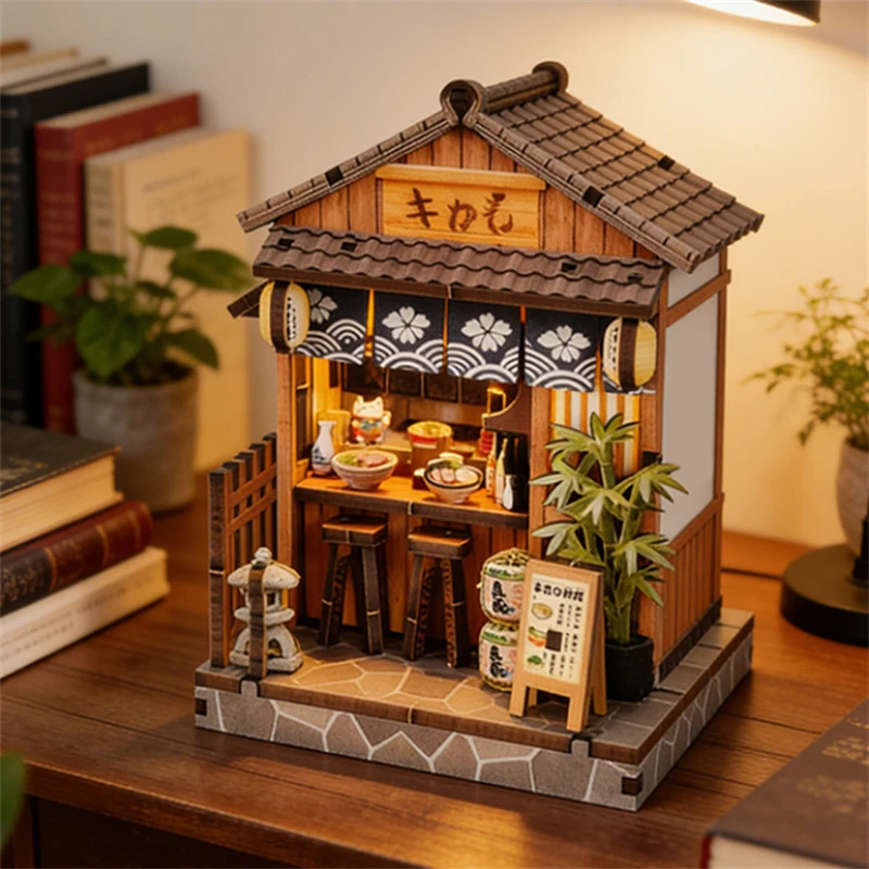 2026 DIY Wooden Mini Casa Japa - огляд і ціна Japanese Lighting Decor
