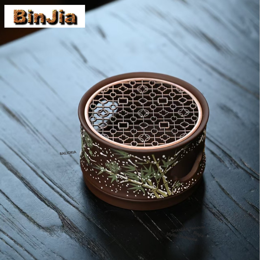 Yixing Zisha Clay Painting Tea - огляд і ціна Candle Holder Set