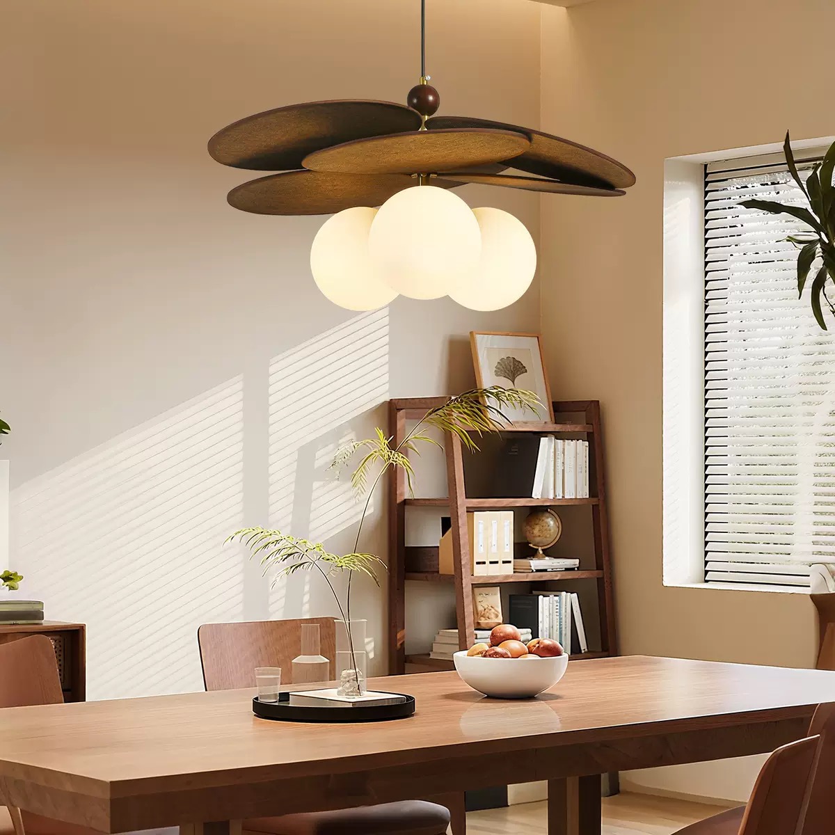 Vintage Rattan Ceiling Chandel - огляд і ціна Japanese Lighting Decor