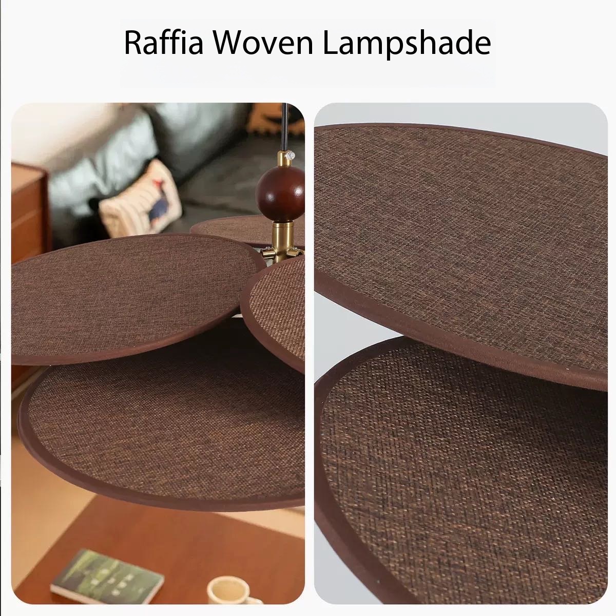 Vintage Rattan Ceiling Chandel - огляд і ціна Japanese Lighting Decor