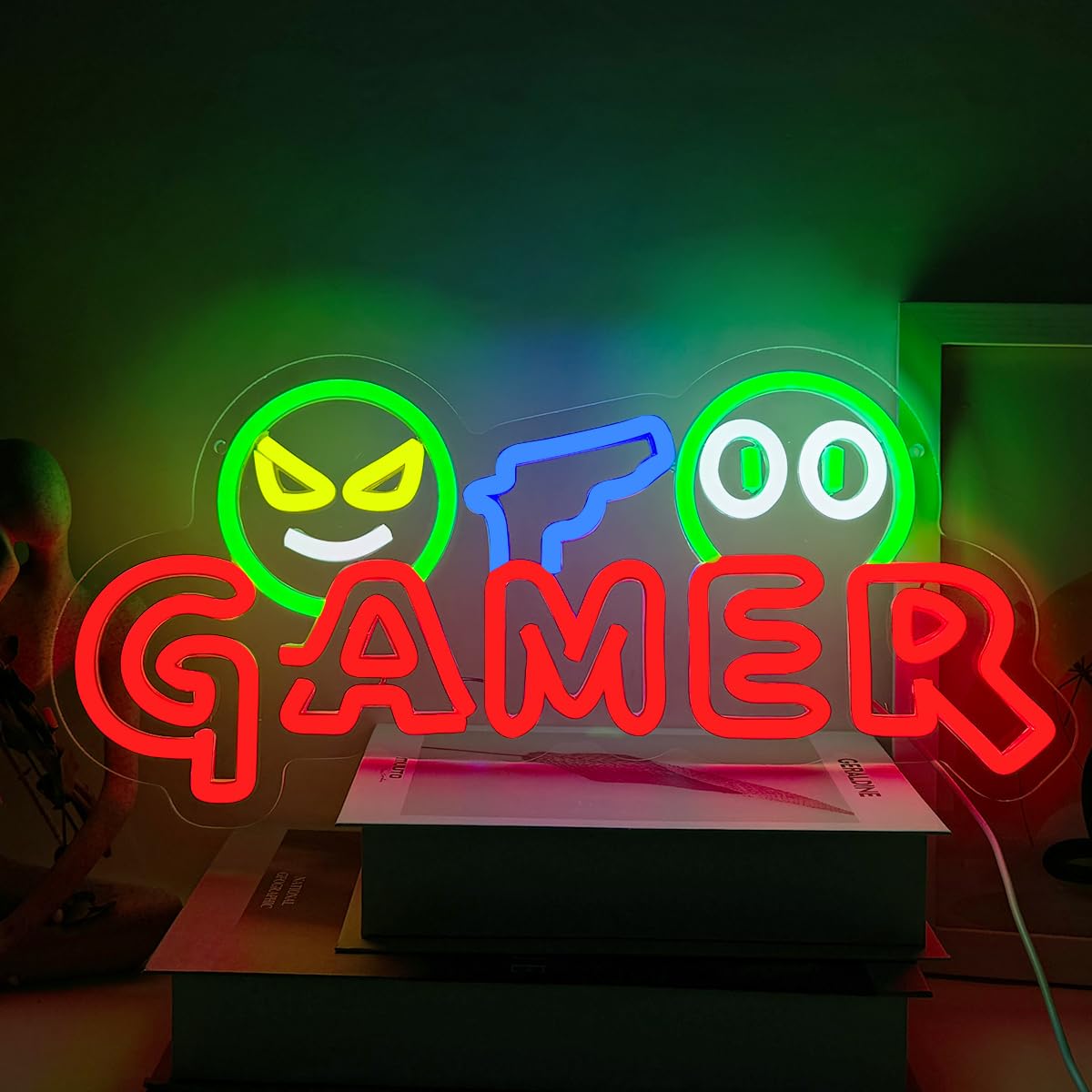 Gamer Neon Sign LED Wall Light - огляд і ціна Lighting Decor For Wedding