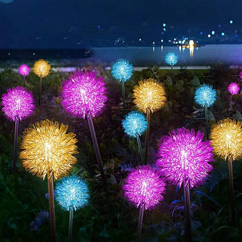 10 Combo Solar Dandelion Ball  - огляд і ціна Lighting Decor For Wedding