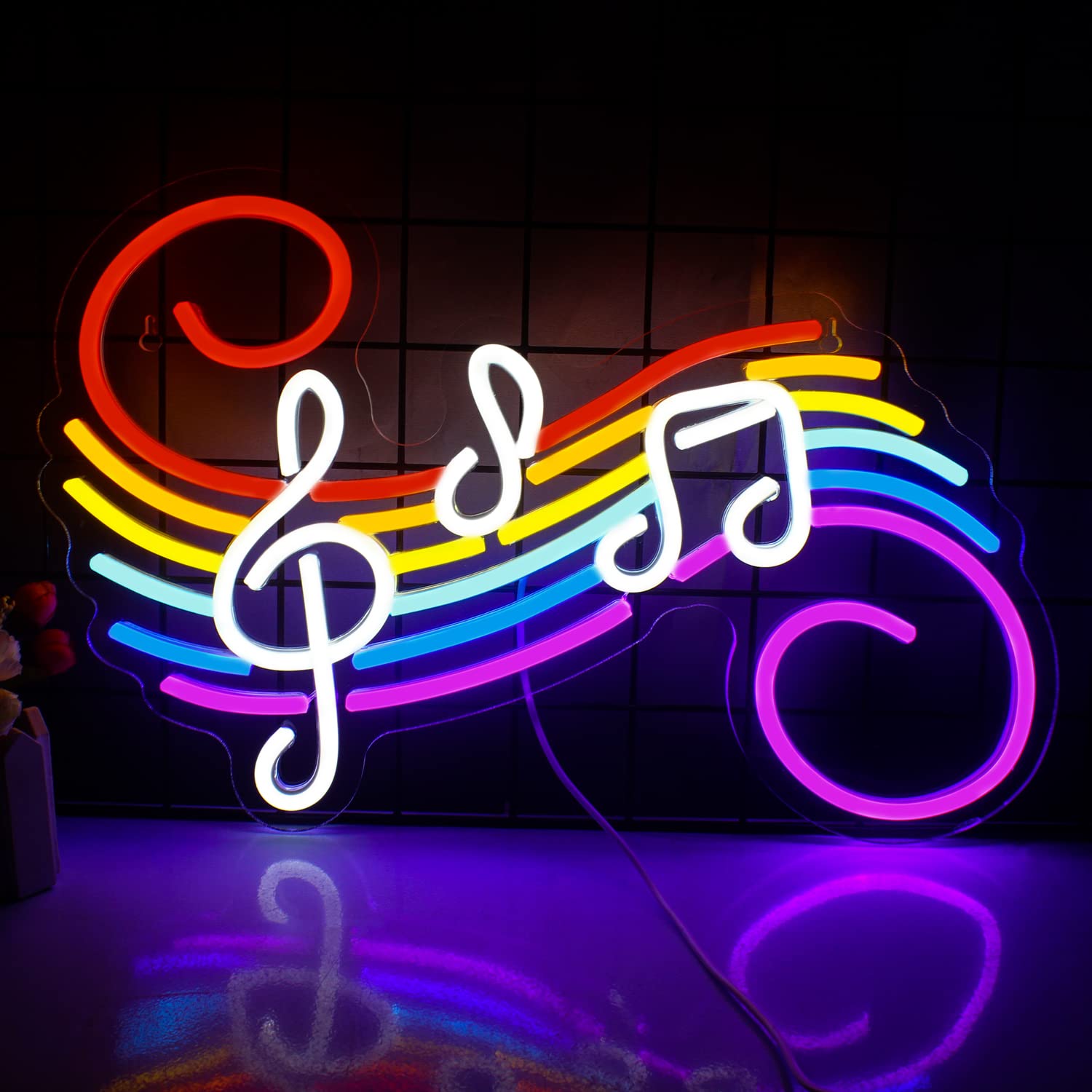 Music Notes Neon Sign Customiz - огляд і ціна Lighting Decor For Wedding