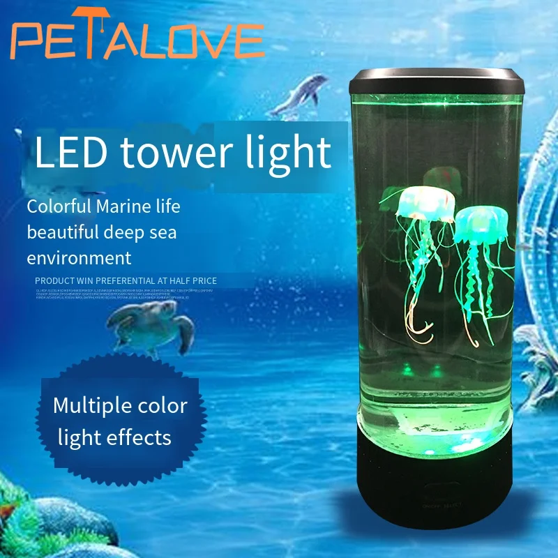 Jellyfish Lava Lamp Aquarium O - огляд і ціна Lava Lamp Desktop