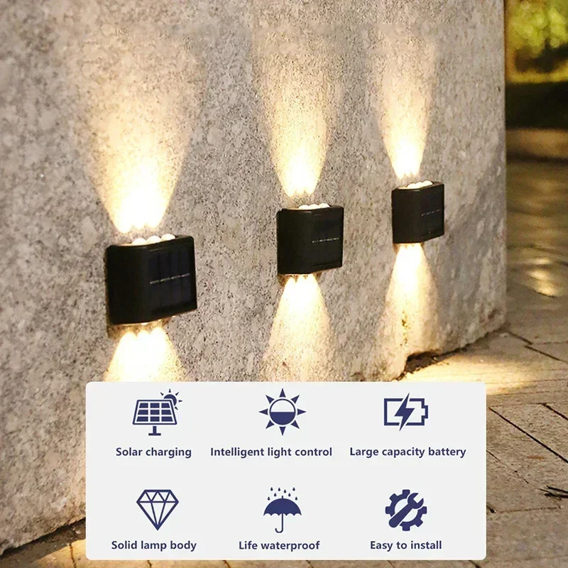 LED Solar Light Outdoor Waterp - огляд і ціна Up Lighting Decor