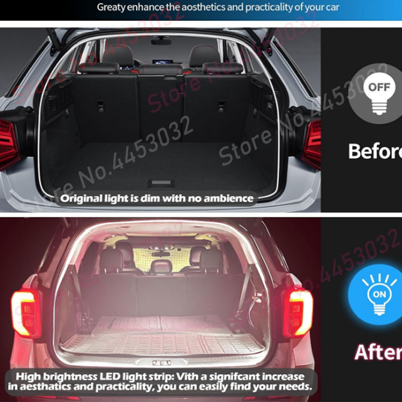 Car Trunk Seal Edge LED Strip  - огляд і ціна Lighting Bolt Decor
