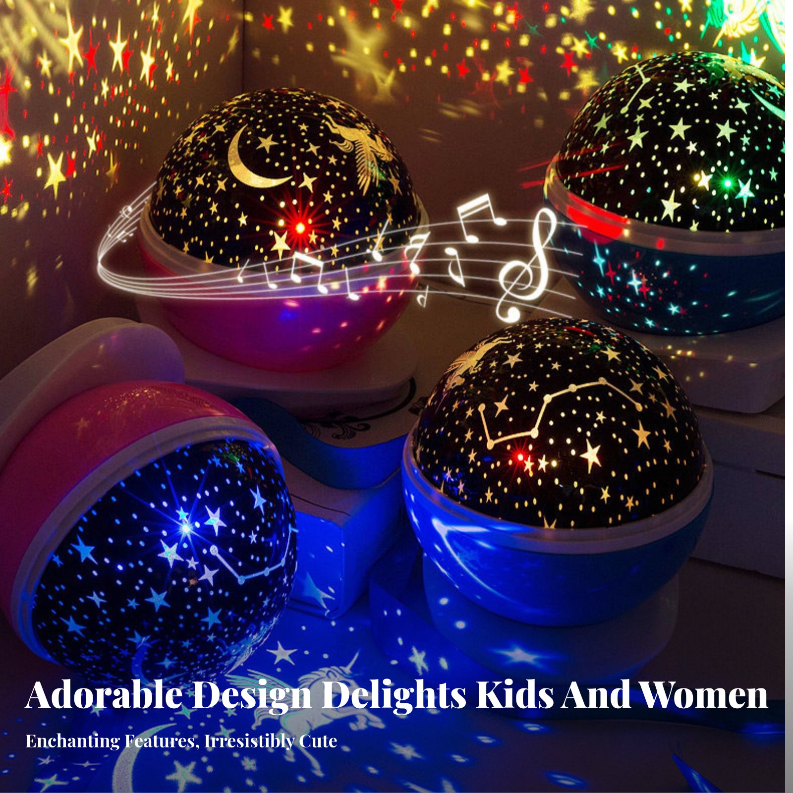 Galaxy Projection Device Celes - огляд і ціна Lighting Decor Bedroom