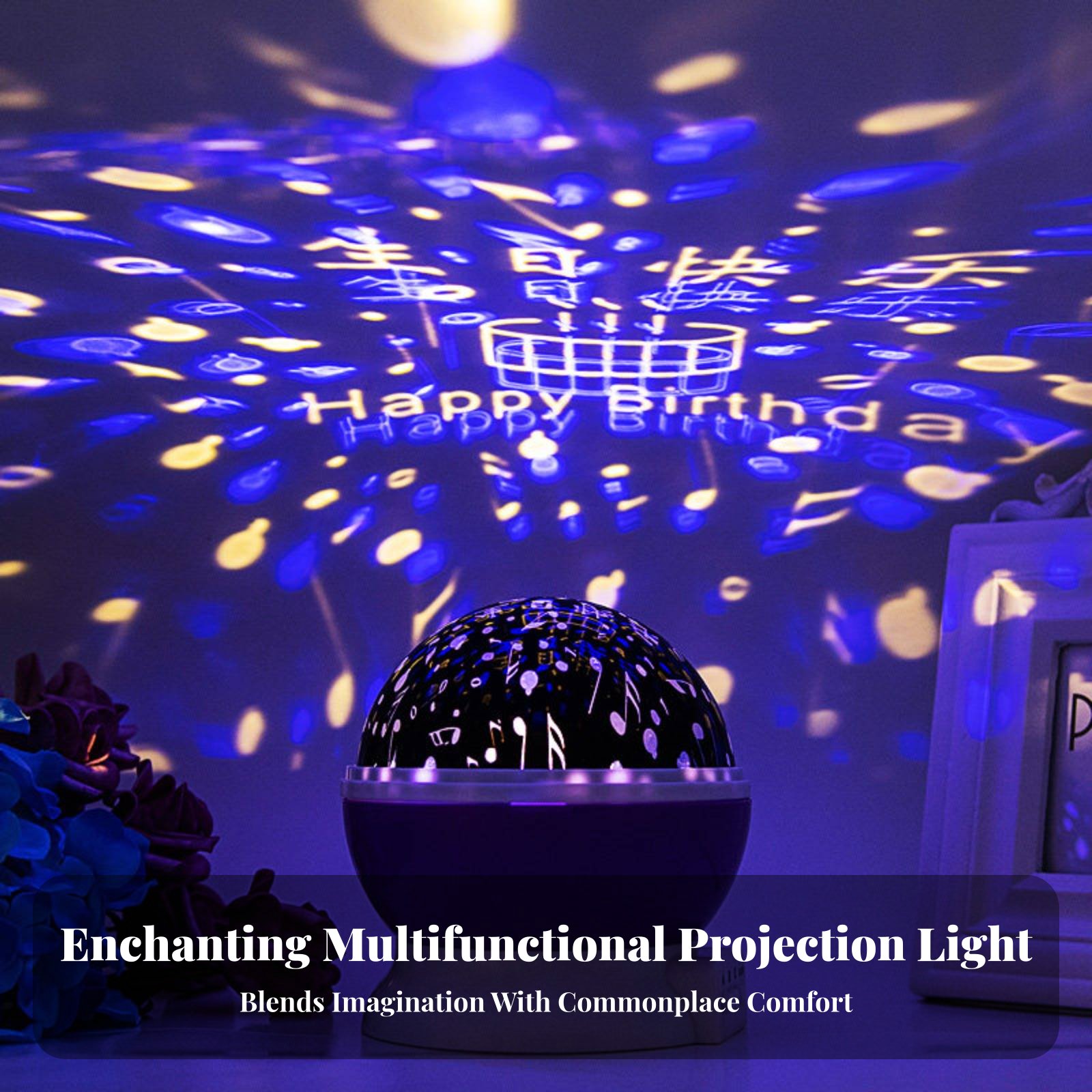 Galaxy Projection Device Celes - огляд і ціна Lighting Decor Bedroom