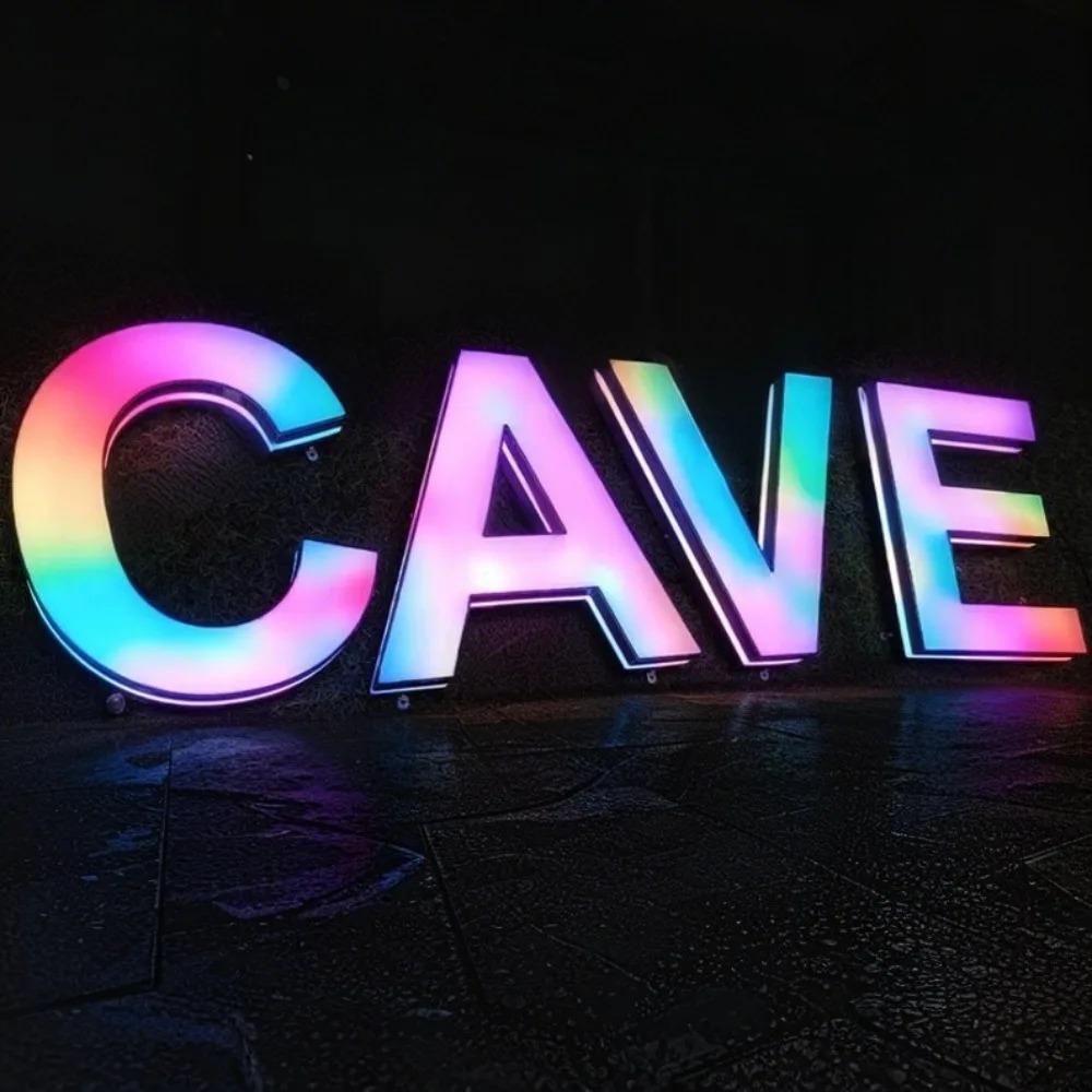 Custom RGB Metal LED Sign Wall - огляд і ціна Lighting Decor Company