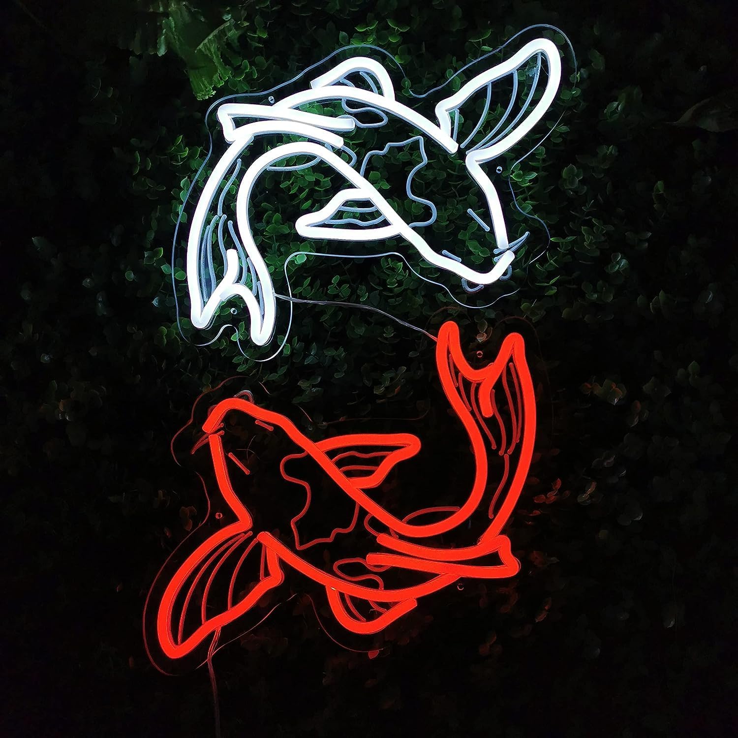 Koi Fish Neon Sign USB LED Neo - огляд і ціна Japanese Lighting Decor