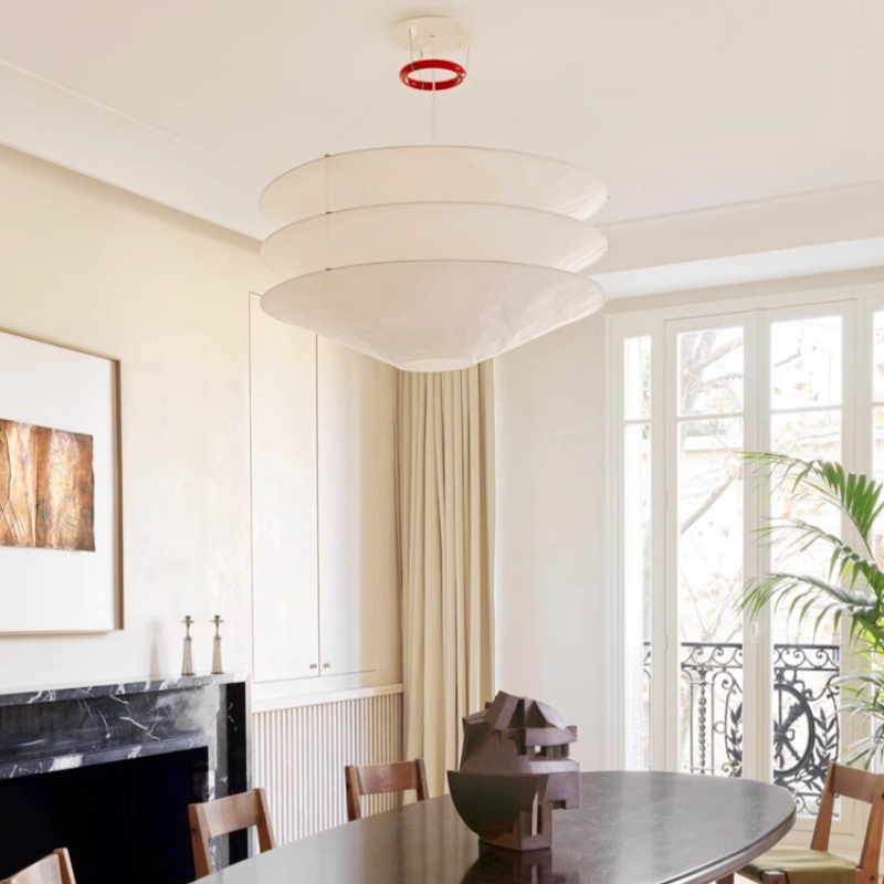 Japanese Dupont Paper Pendant  - огляд і ціна Japanese Lighting Decor