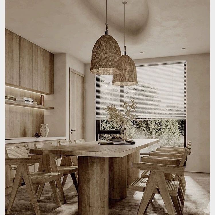 Wabi-Sabi Rattan Pendant Light - огляд і ціна Japanese Lighting Decor