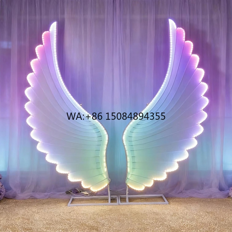 Glowing Angel Wings Light Prop - огляд і ціна Lighting Decor For Wedding
