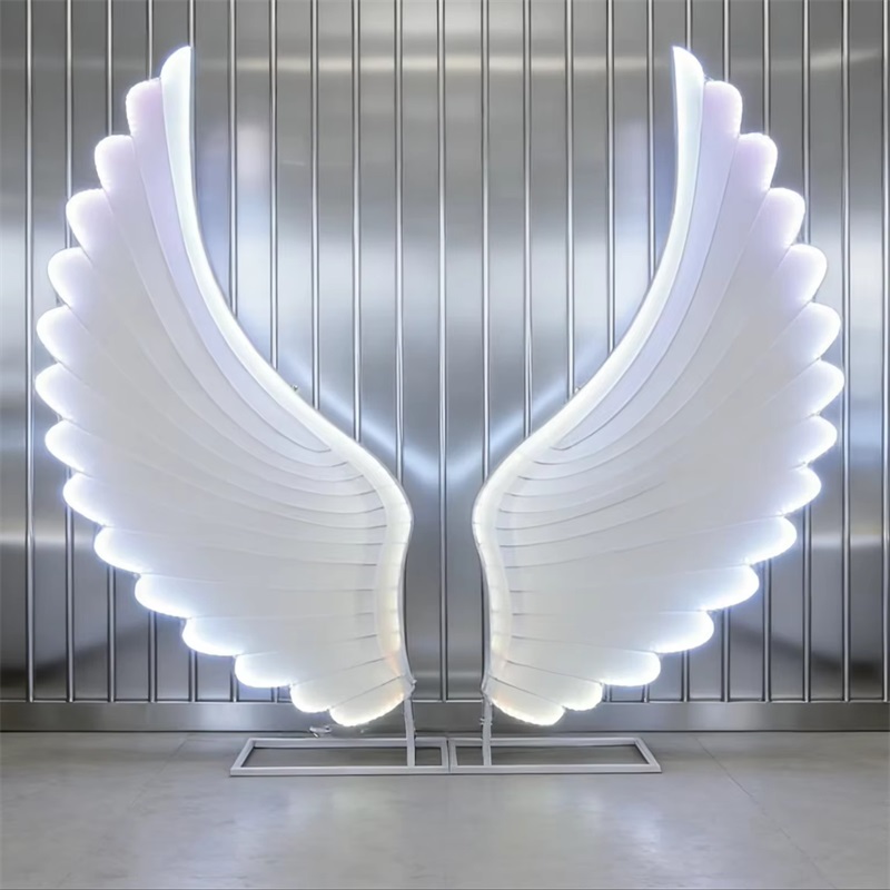 Glowing Angel Wings Light Prop - огляд і ціна Lighting Decor For Wedding