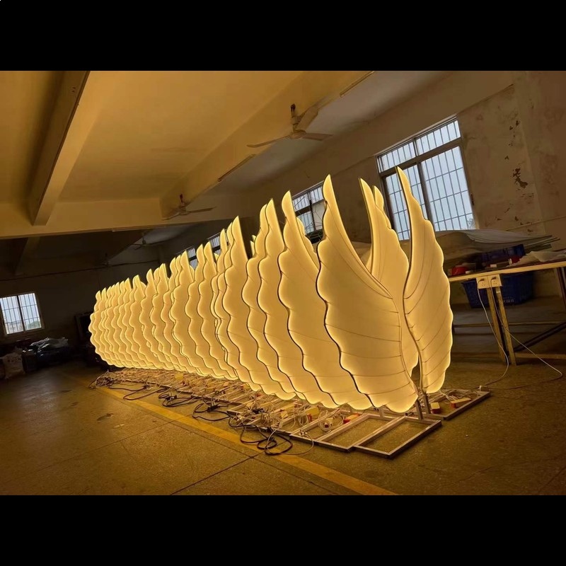 Glowing Angel Wings Light Prop - огляд і ціна Lighting Decor For Wedding