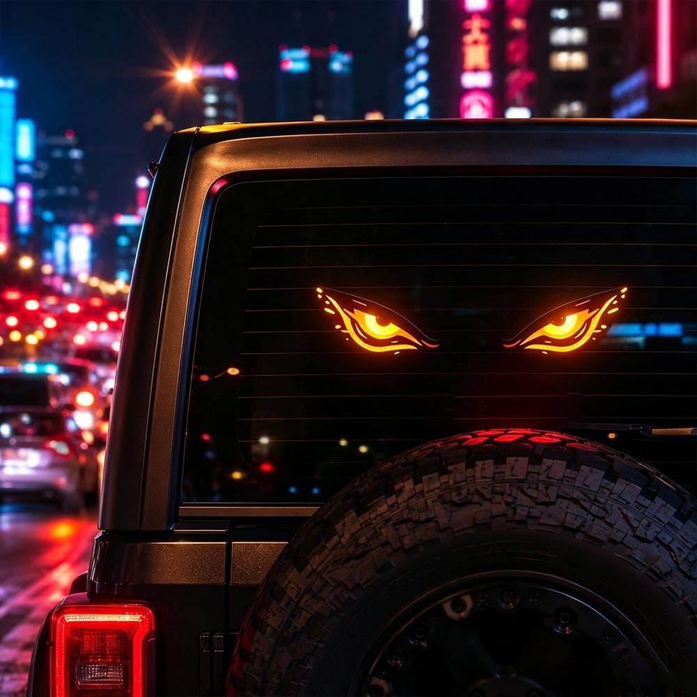 Demon Eye Car Neon Lights Sola - огляд і ціна Lighting Decor Inc