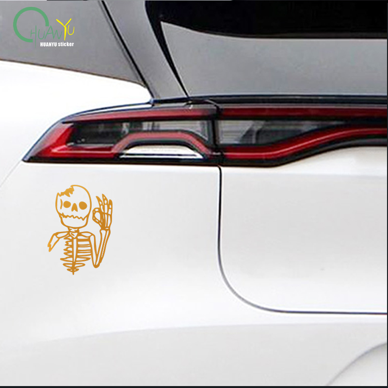Funny OK Skull Car Sticker Bod - огляд і ціна Ok Lighting Decor