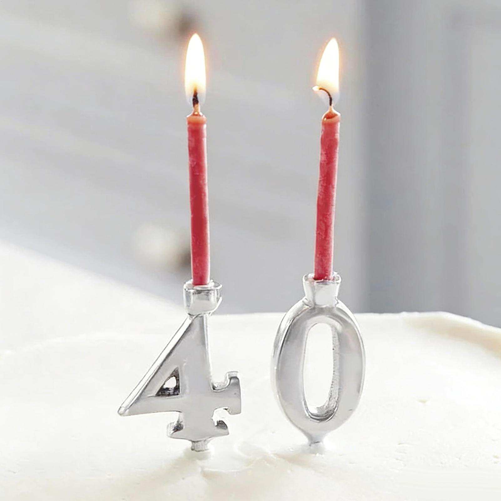Reusable numbers birthday cand - огляд і ціна Candle Holder Set