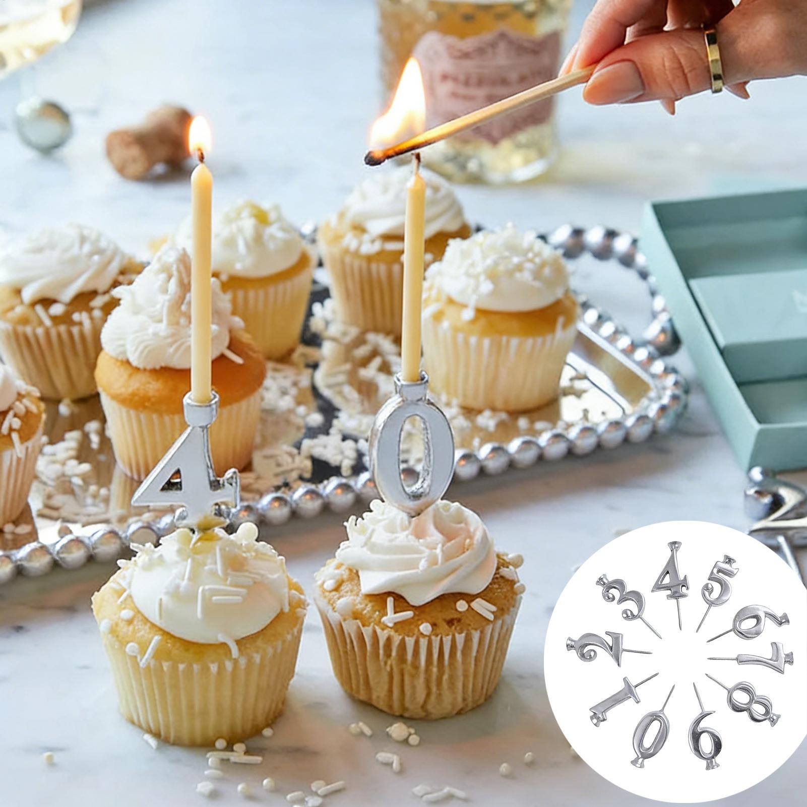 Reusable numbers birthday cand - огляд і ціна Candle Holder Set