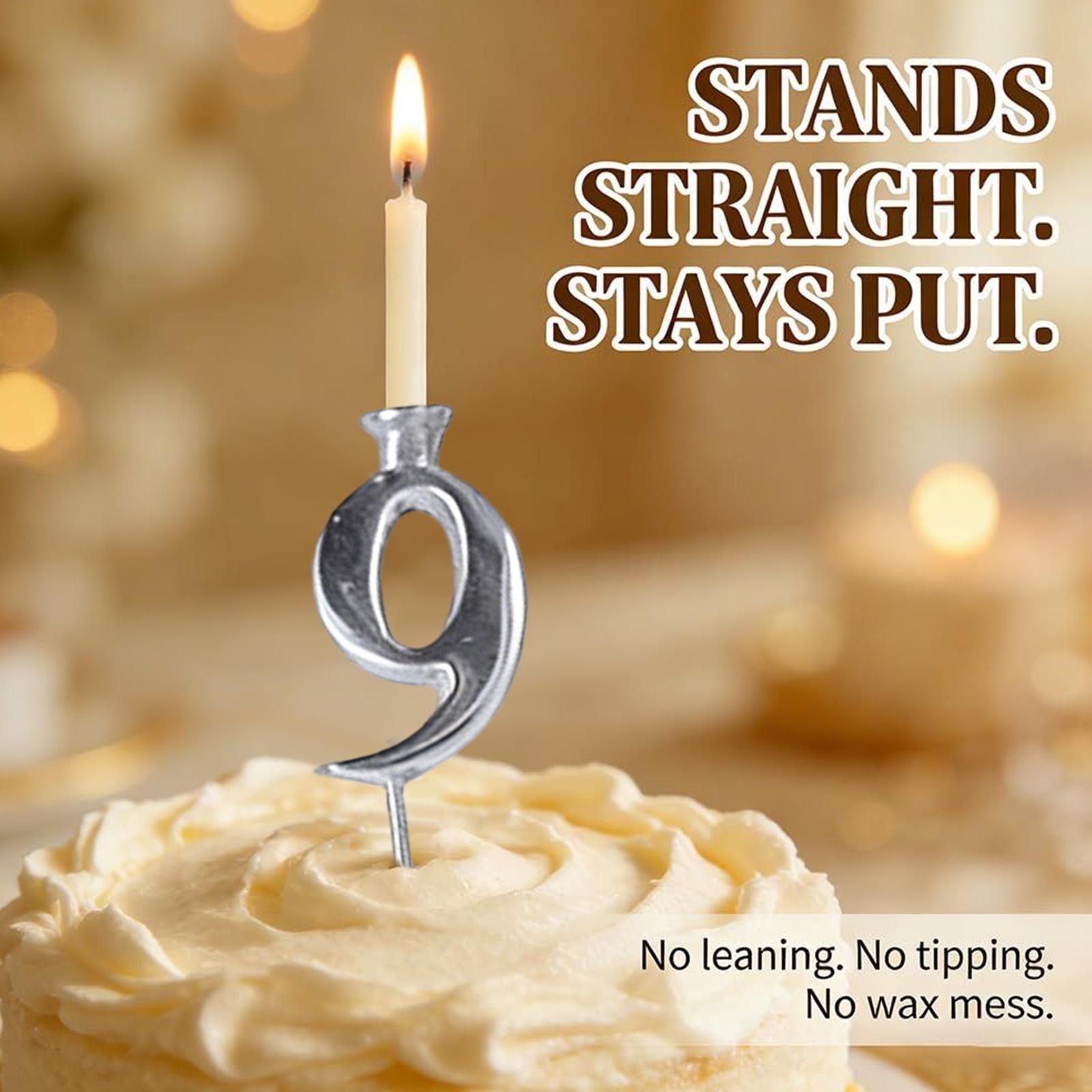 Reusable numbers birthday cand - огляд і ціна Candle Holder Set