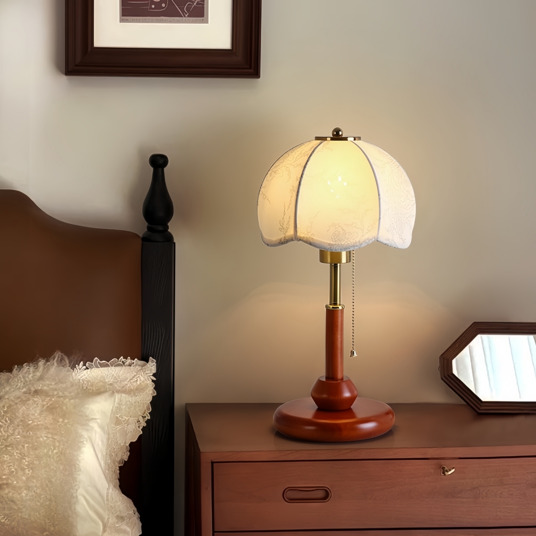 Vintage Scalloped Dome Table L - огляд і ціна Lighting Decor Bedroom