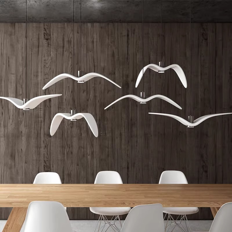 Nordic Flying Bird Resin Lamp  - огляд і ціна Lighting Decor Store