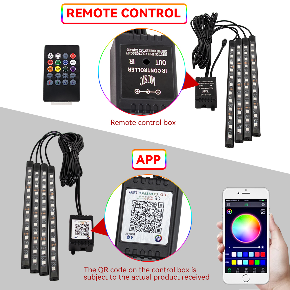 12V Car Motors Decor Lamp 4IN1 - огляд і ціна Lighting Bolt Decor
