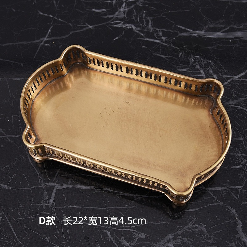 Imported brass decorative tray - огляд і ціна Decor Lighting India