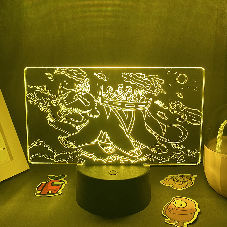 Anime Avatar Figure Aang Zuko  - огляд і ціна Lava Lamp Desktop