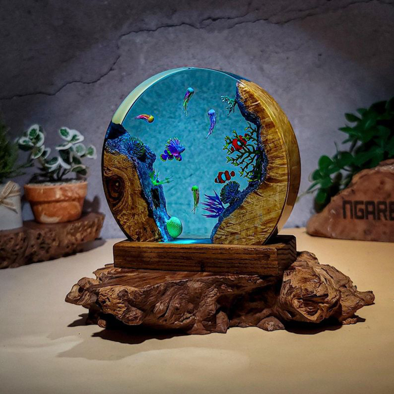 Ocean Aquarium Organism Resin  - огляд і ціна Lighting Decor For Wedding