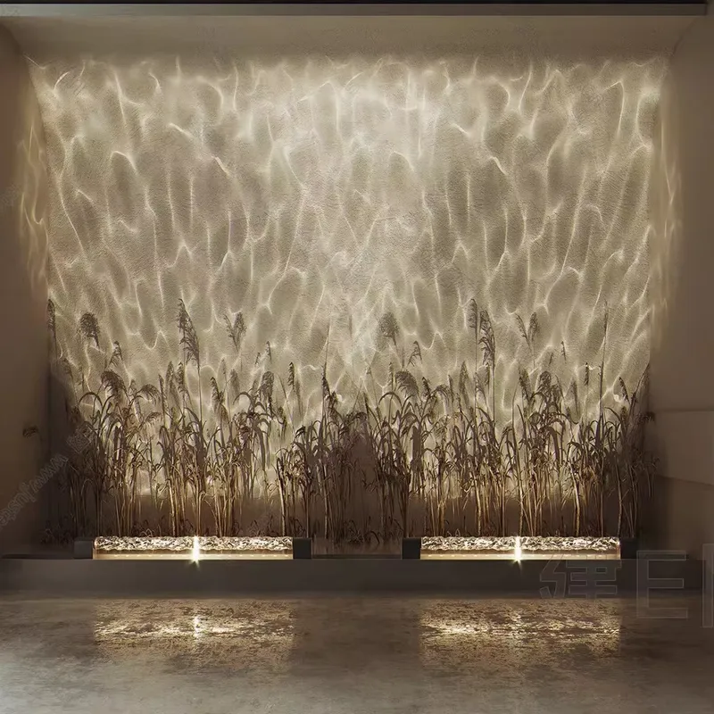 Smart 3D Wall Wash Flame Proje - огляд і ціна Lighting Decor Living Room