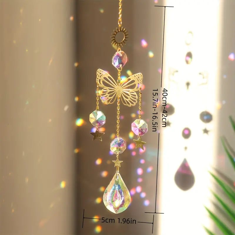1 PC Butterfly Crystal Sun Cat - огляд і ціна Lighting Jockey