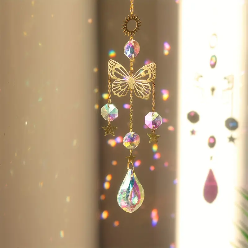 1 PC Butterfly Crystal Sun Cat - огляд і ціна Lighting Jockey