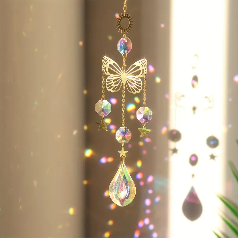 1 PC Butterfly Crystal Sun Cat - огляд і ціна Lighting Jockey