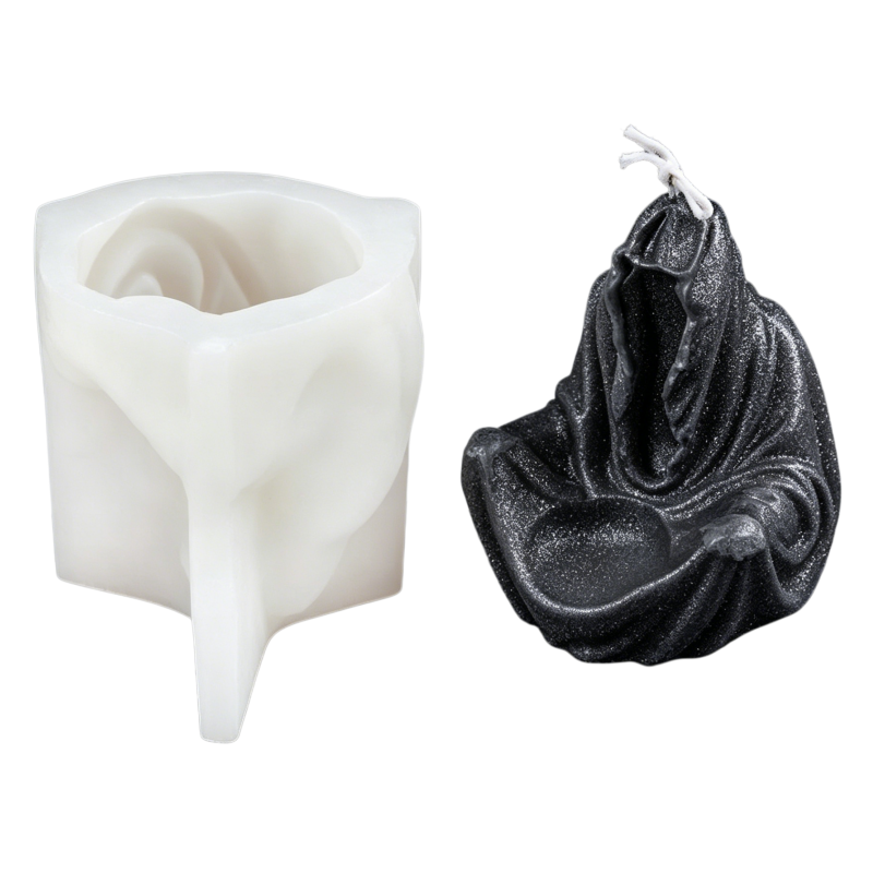 3D Grim Reaper Silicone Candle - огляд і ціна Candle Holder Set