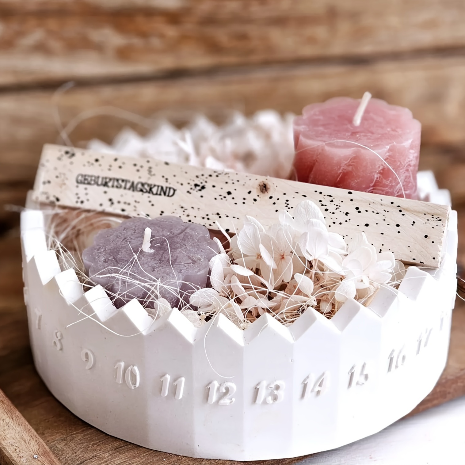 1 set Advent Calendar Silicone - огляд і ціна Candle Holder Set