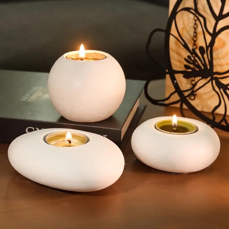 Tealight Candle Holder Resin S - огляд і ціна Candle Holder Set