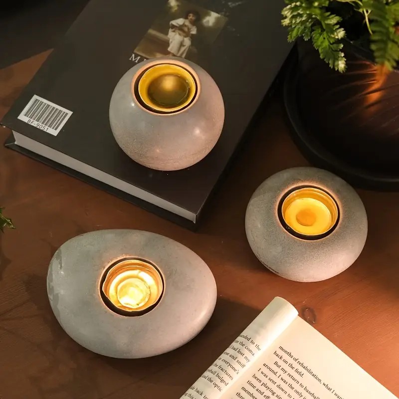 Tealight Candle Holder Resin S - огляд і ціна Candle Holder Set