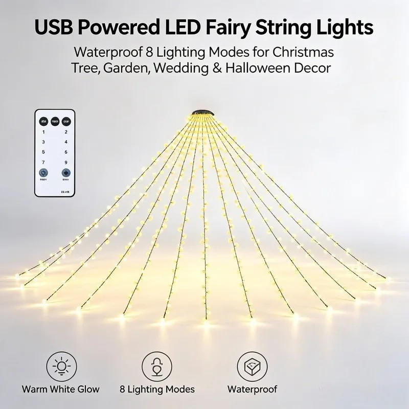 Waterproof USB LED String Ligh - огляд і ціна Lighting Decor For Wedding