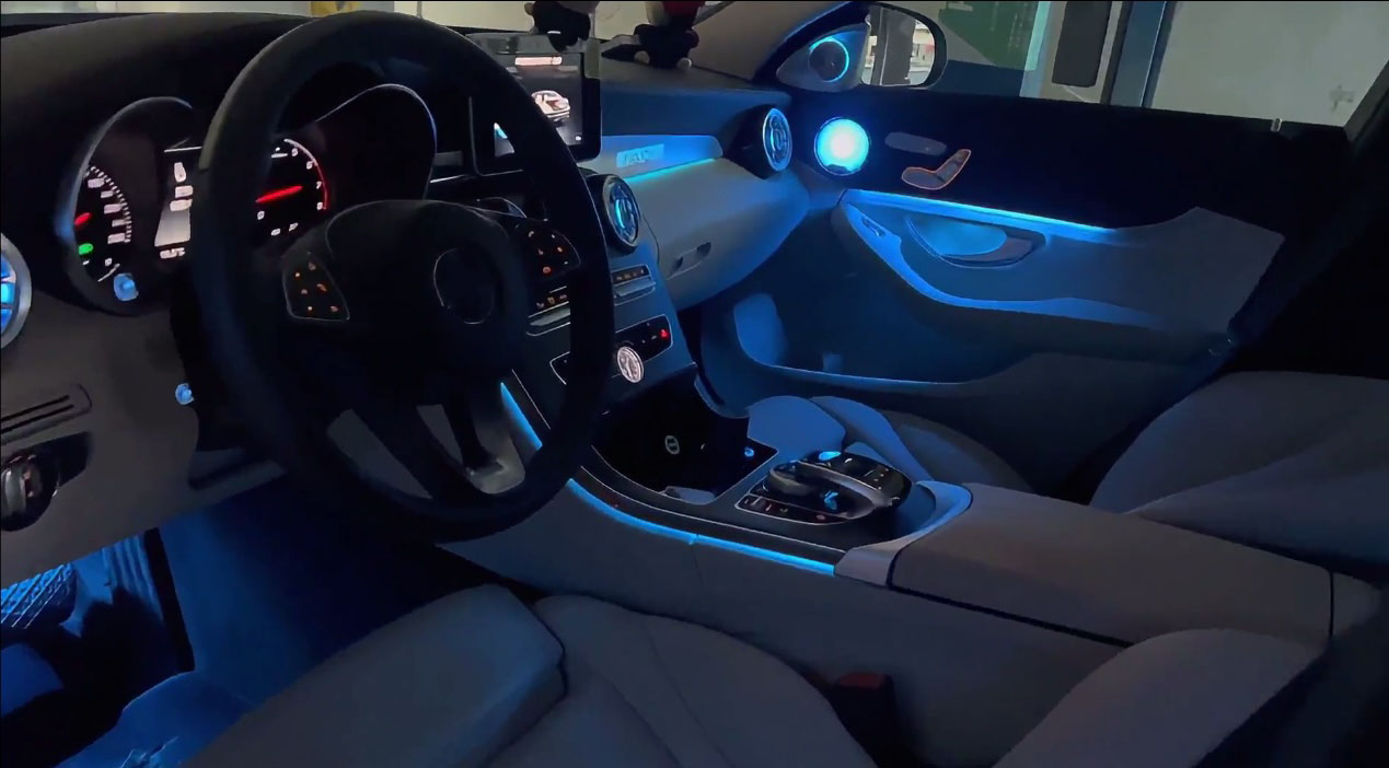 Ambient Light For Mercedes-Ben - огляд і ціна Lighting Decor Inc