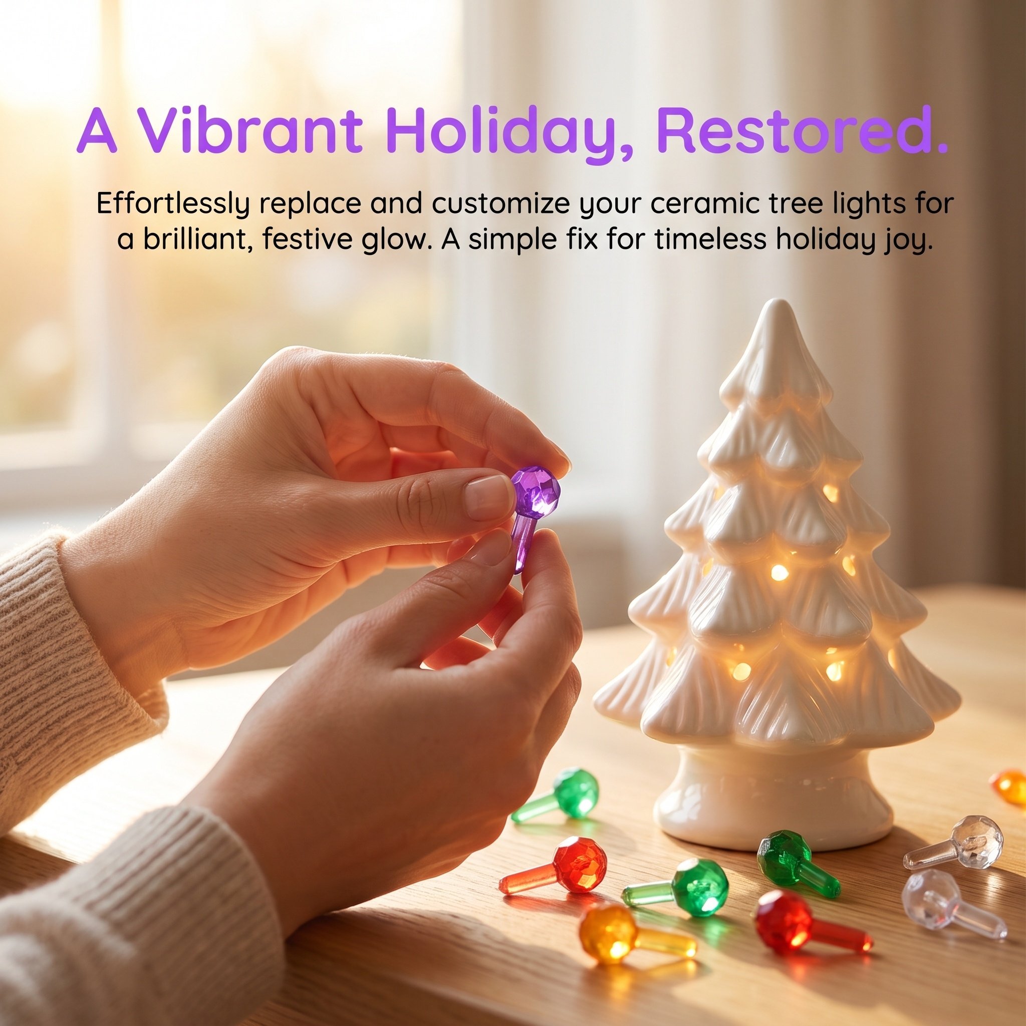 200Pcs Christmas Tree Bulbs Re - огляд і ціна Up Lighting Decor