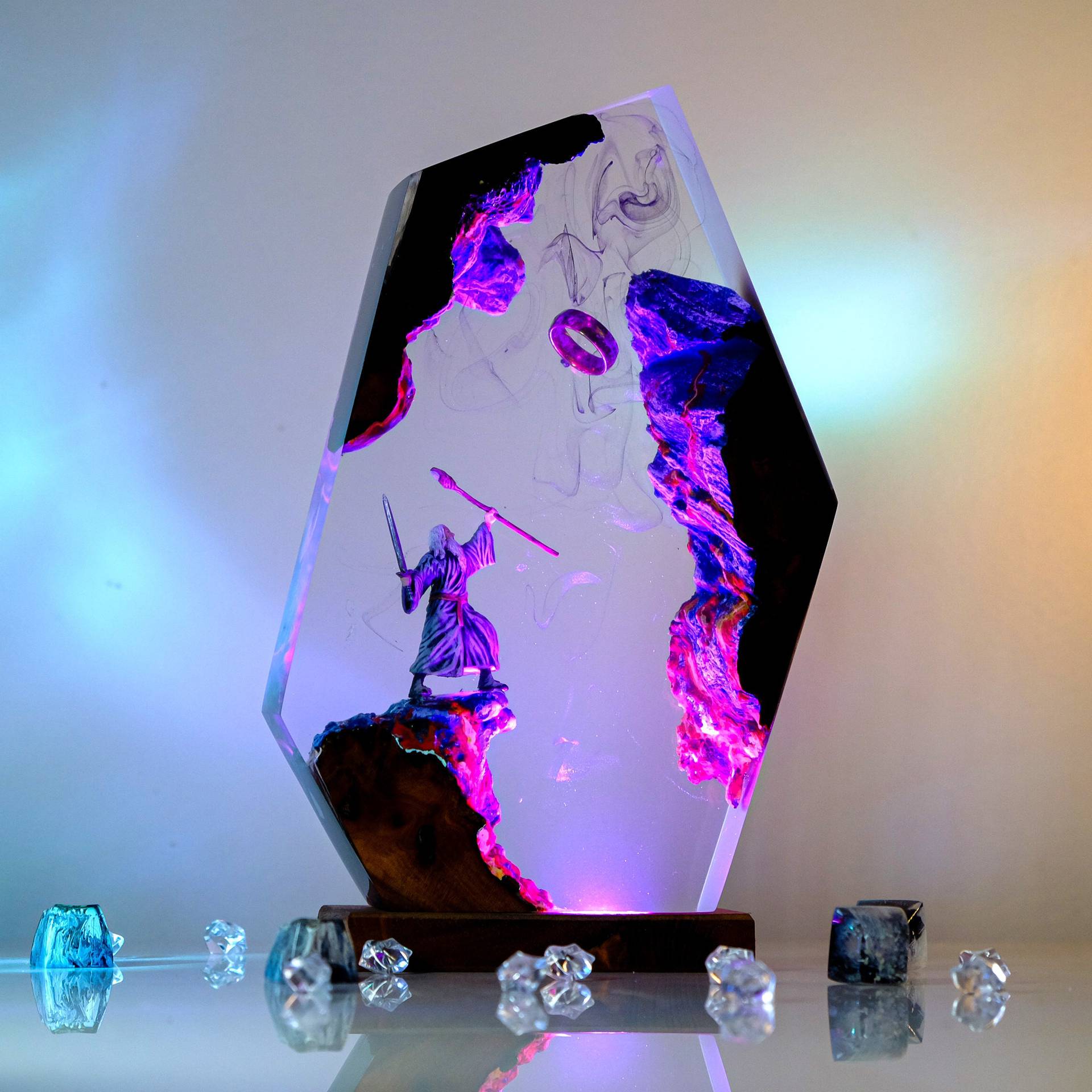 Movie Scence Figure Table Resi - огляд і ціна Lighting Decor For Wedding