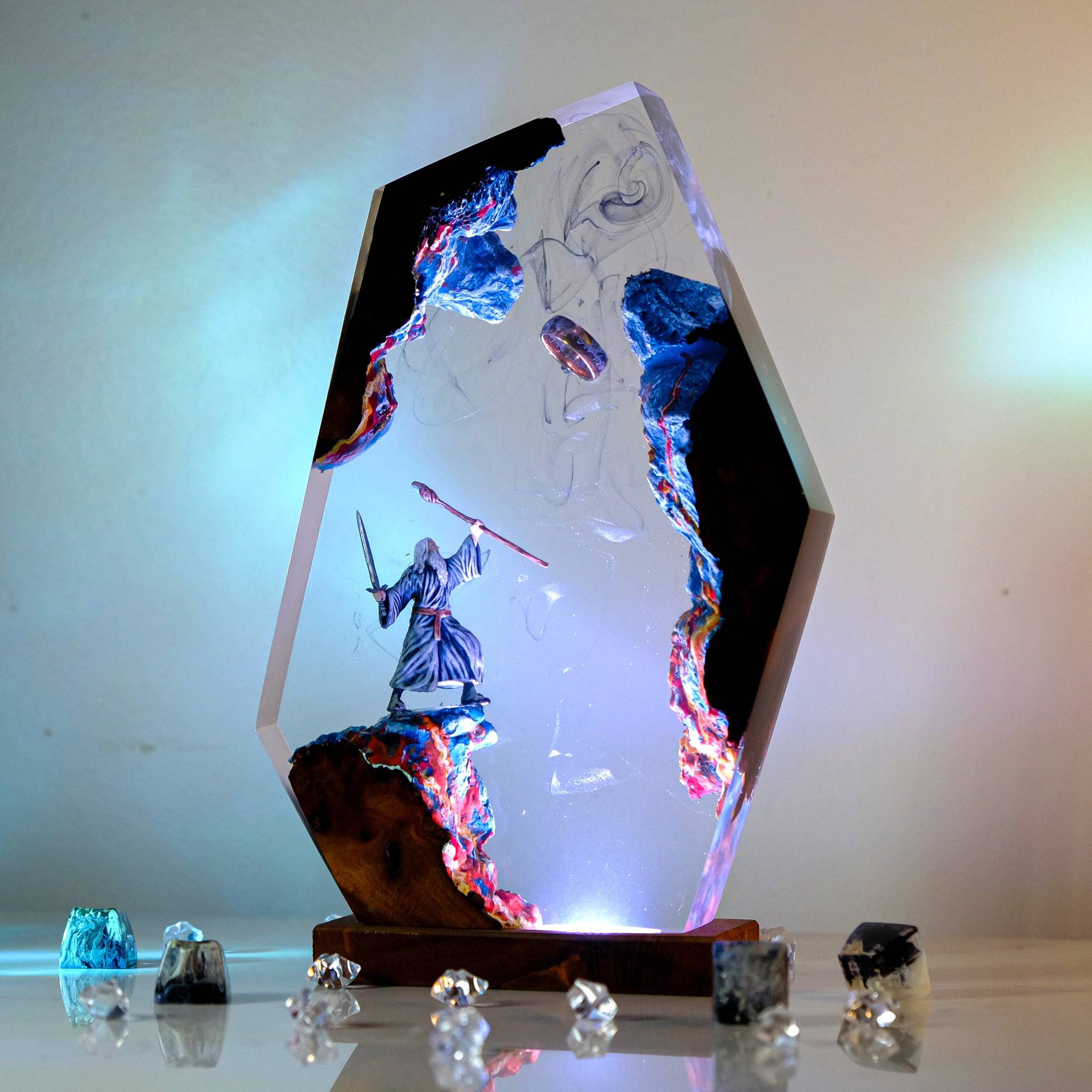 Movie Scence Figure Table Resi - огляд і ціна Lighting Decor For Wedding