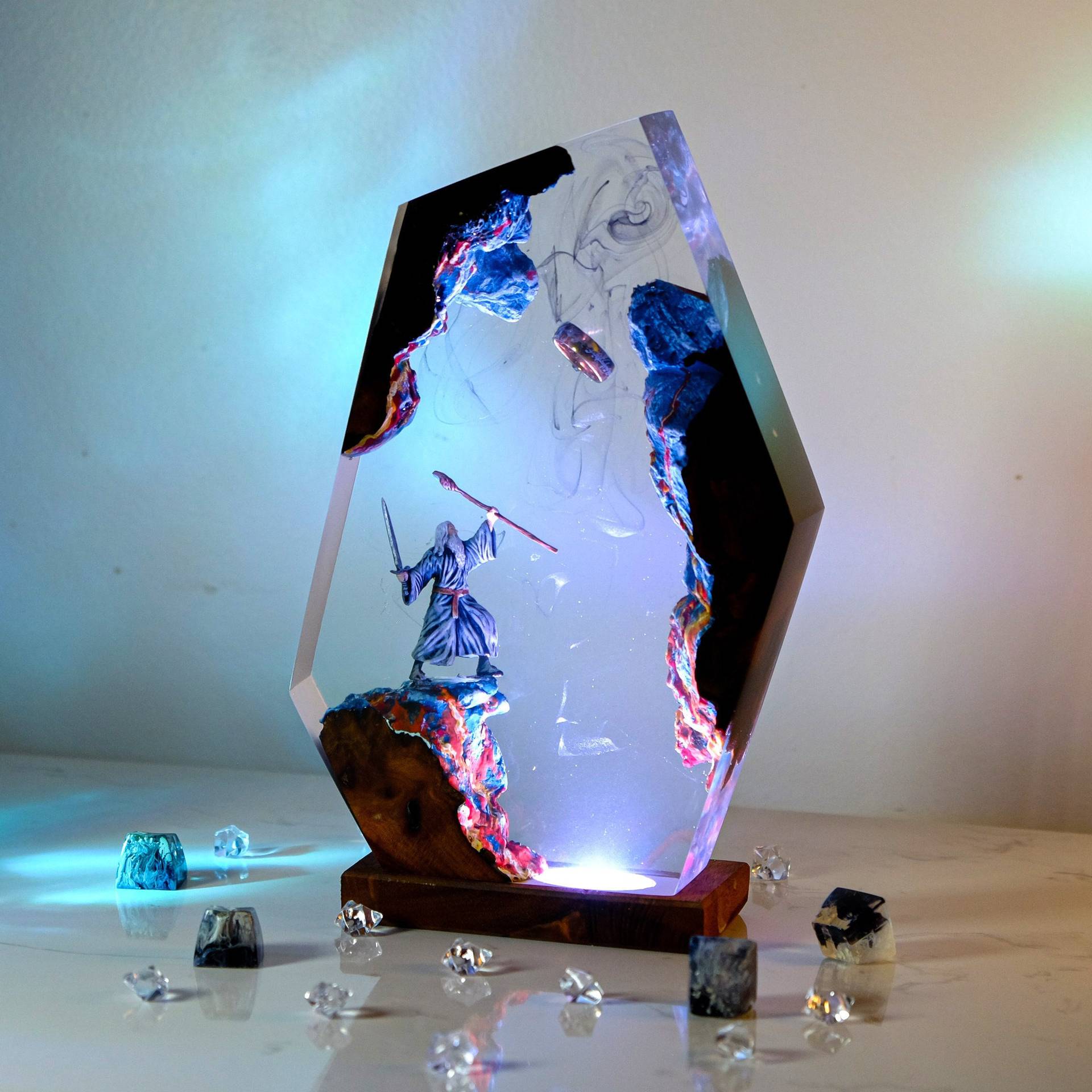 Movie Scence Figure Table Resi - огляд і ціна Lighting Decor For Wedding